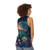 Mythical sea creatures unisex fantasy tank top - women back