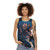 Unisex tank top featuring mythical sea creatures - women