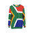 South Africa Flag Sweatshirt - hanging