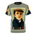 Stylized graphic tee featuring the iconic Canadian pianist Glenn Gould