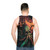 Mythical sea creatures unisex tank top - men back