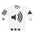 Sound Volume Symbol Sweatshirt for Music Lovers