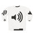Sound Volume Symbol Sweatshirt for Music Lovers - Back