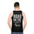 Boar print unisex tank top inspired by Succession TV show - men back