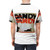 T-shirt featuring the album cover art of "Psychocandy" by the alternative rock band The Jesus and Mary Chain - men back