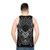 Mystic lightning dragon tribal unisex tank top - men back