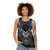 Mystic lightning dragon tribal unisex tank top - women