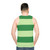 Blue's Clues Green Unisex Tank Top - men back