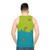 Retro Mystery Cartoon Unisex 80s Scooby Doo Tank Top - men back