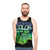 Unisex tank top with mysterious color inspired by Lovecraft's Color Out of Space - men