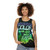 Unisex tank top with mysterious color inspired by Lovecraft's Color Out of Space - women