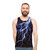 Colorful lightning graphic unisex tank top - men