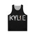 Personalized unisex tank top with Kylie Minogue design