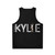 Personalized unisex tank top with Kylie Minogue design - Back