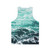 Blue Ocean Beach Waves Unisex Tank Top - Back