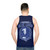 Fire Emblem: Three Houses Blue Lions Unisex Tank Top - men back