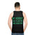 Unisex tank top with "My Hobbies Are Planting And Ranting" design - men back