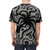 Mystical octopus t-shirt design featuring cephalopod marine wildlife inspired by ancient Greek art - men back