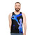 Blue Butterflies Unisex Tank Top - men
