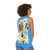 Mutant superhero power thunderstorm unisex tank top - women back