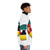 Mozambique Countryball Puffer Jacket featuring the flag of Mozambique - men side right