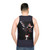Vintage Music Tank Top for Gervonta Davis Boxing Fans - men back