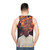 Bloom Unisex Vintage Collage Tank Top - men back