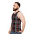 Unisex GTI Tartan Tank Top - men side
