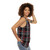 Unisex GTI Tartan Tank Top - women side