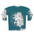 The Last Unicorn Sea Green Fantasy Sweatshirt - Back