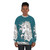 The Last Unicorn Sea Green Fantasy Sweatshirt - women