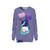 Sleep in the Lilac Forest Unicorn Sweatshirt - hanging