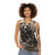 Monochromatic Grizzly Bear Unisex Tank Top - women