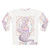 The Last Unicorn Lady Amalthea Sweatshirt with a white unicorn design - Back