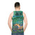 Greyhound Impressionism Unisex Tank Top - men back