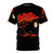 Autumn moon graphic t-shirt with cosmic, celestial design