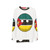 Mozambique Countryball Flag Sweatshirt - hanging