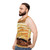 Greggs Steak Bake Inspired Unisex Tank Top - men side