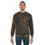 Skull Wood Sweatshirt - Stylish Gothic Graphic Sweater - men