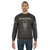 Heavy metal skull and wings design sweatshirt - men