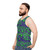 Slime pattern unisex tank top - men side