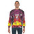 The King Sweatshirt featuring cosmic superheroes from Marvel and DC comics - men