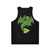 Green dragon unisex tank top - Back