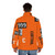 The Clash Joe Strummer 999 Puffer Jacket featuring the iconic punk rock band and frontman - men back