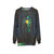 Glowing skeletal dragon design on sweatshirt - hanging