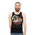 Unisex ramen wave tank top featuring the iconic Japanese art design - men