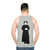 Unisex tank top with great detectives and father brown design - men back