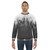Midwinter blues cozy sweatshirt with vintage nature landscape - men