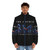 The Church The Blurred Crusade 1980s Retro Puffer Jacket - men front