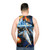 Gradius Gaiden retro gaming unisex tank top - men back